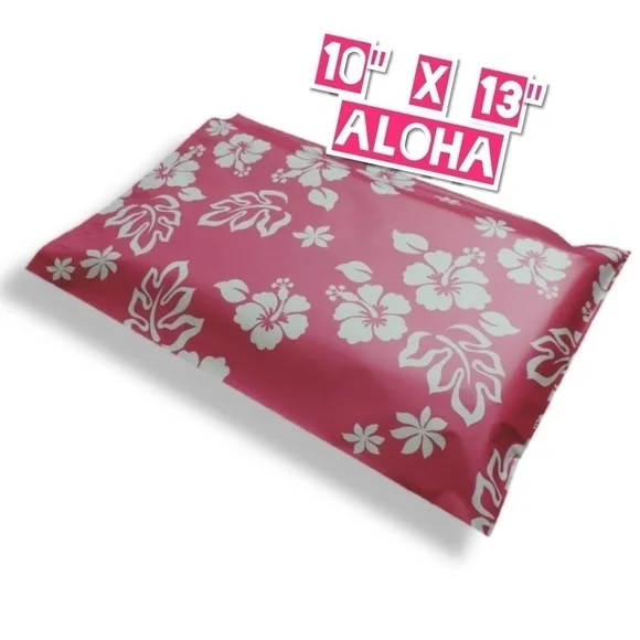 50 Poly Mailers 10x13 Aloha - Picture 2 of 3